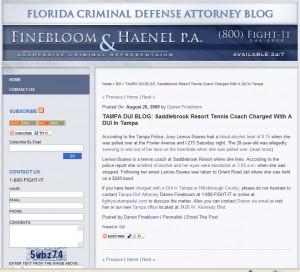 Check out our DUI/Criminal Defense blog.